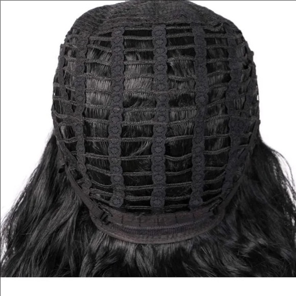 Brand New 16inch Black/Blue Ombré Synthetic Hair Wig - Picture 4 of 5